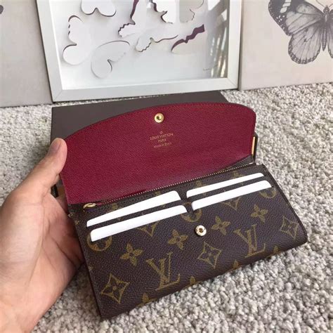 emilie louis vuitton wallet review